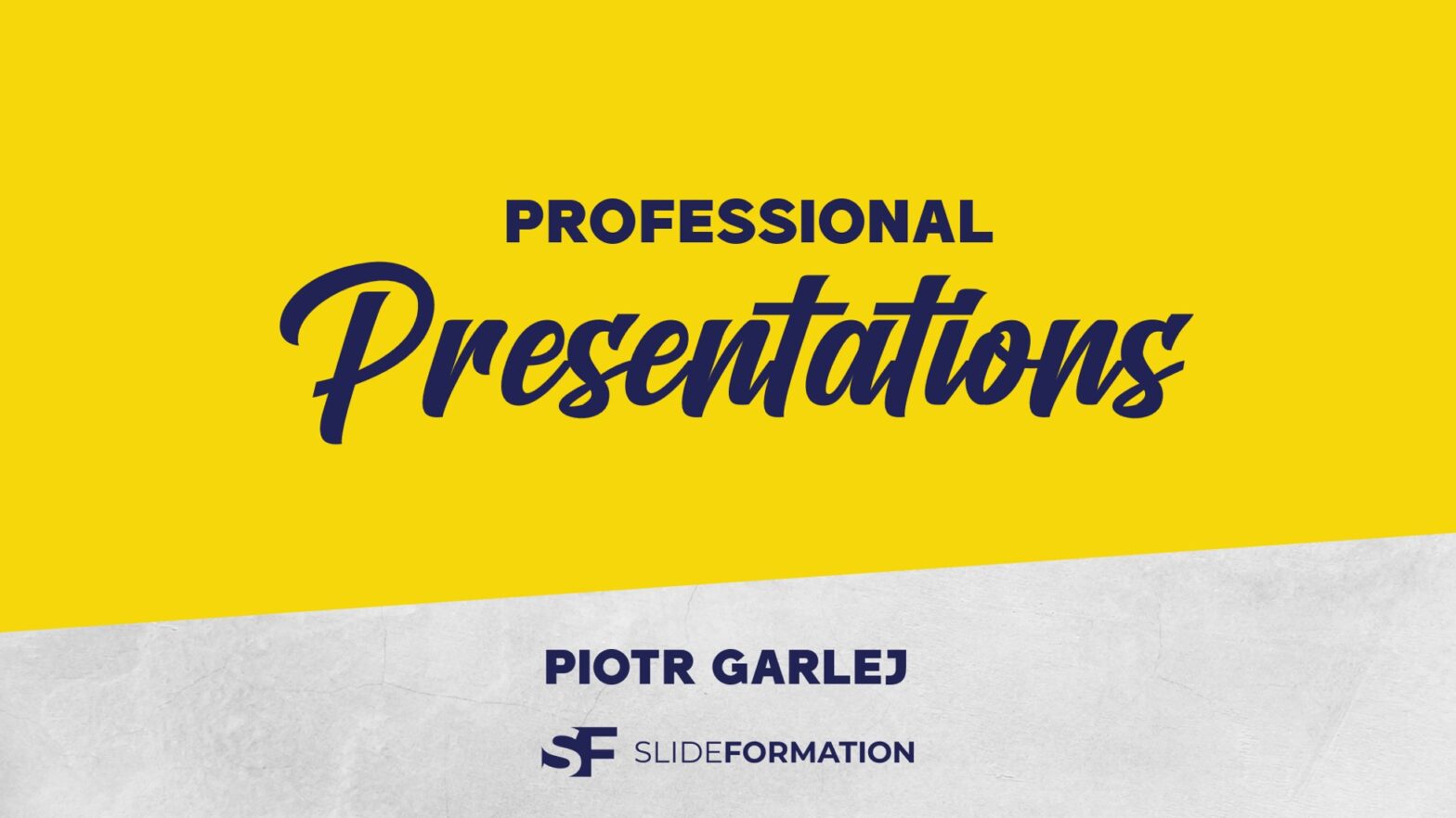 Professional PowerPoint Presentations